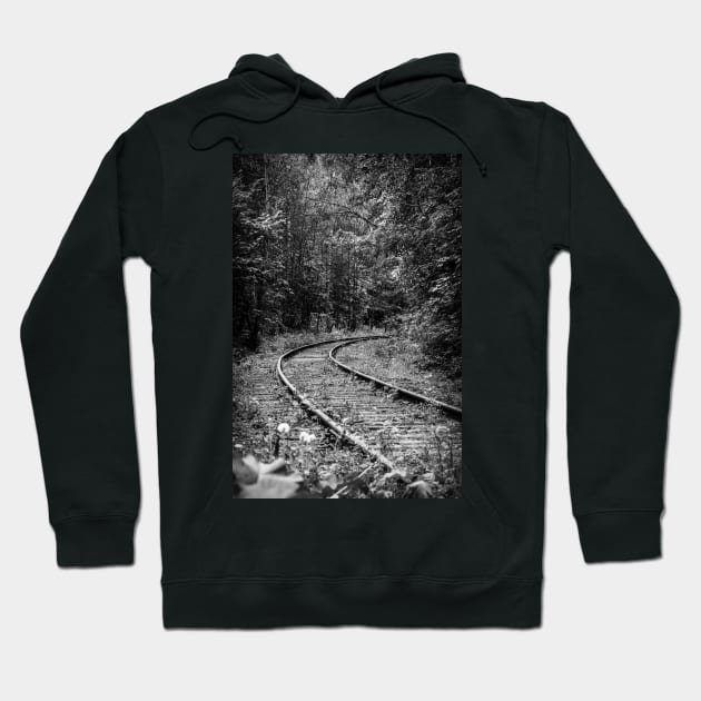 Thrown Railway Hoodie by cinema4design